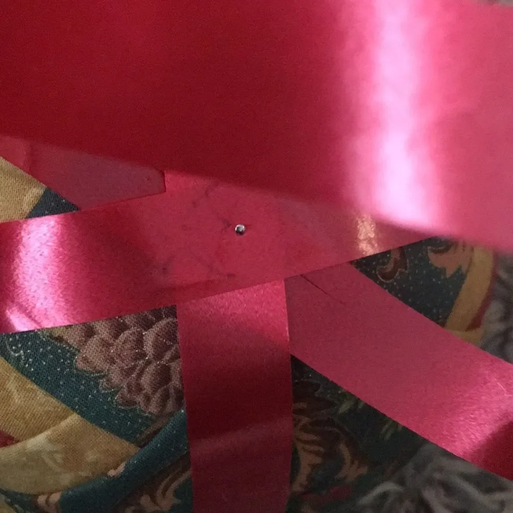 Folded Star Quilted  Christmas Kissing Ball